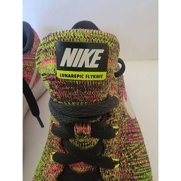 Nike Lunarepic Women's Multicolor Fly Knit Lace Up Athletic Shoes Size 7.5 - Picture 2 of 7